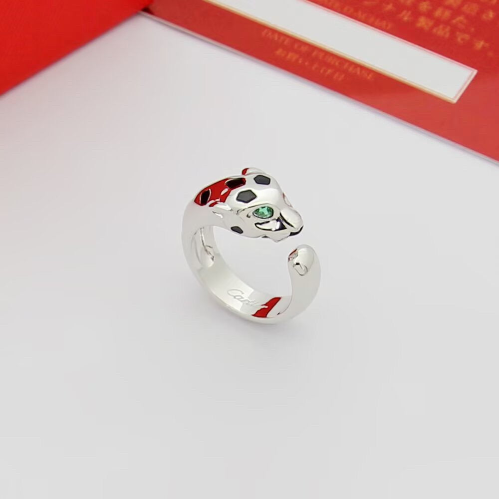[Rani Jewelry] PANTHERE SPOTTED MEDIUM RING