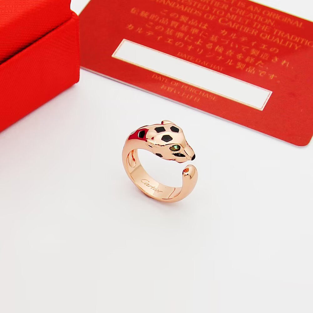 [Rani Jewelry] PANTHERE SPOTTED MEDIUM RING
