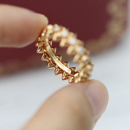[Rani Jewelry] CLASH 6.8MM DIAMOND MEDIUM RING