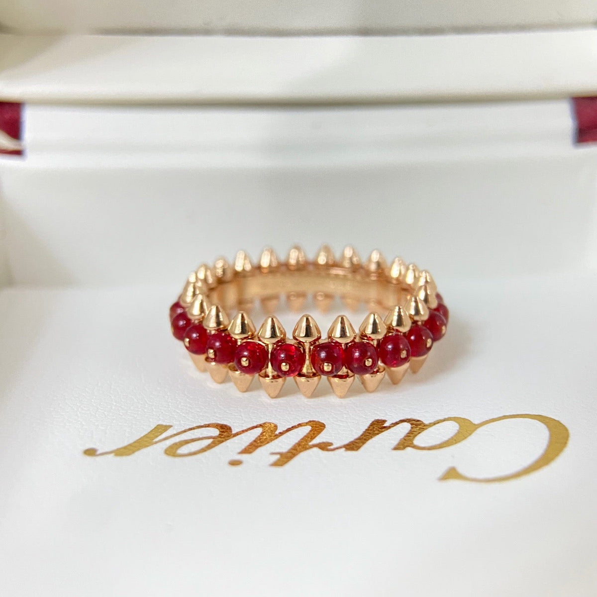 [Rani Jewelry] CLASH 7.9MM AGATE CHALCEDONY RING