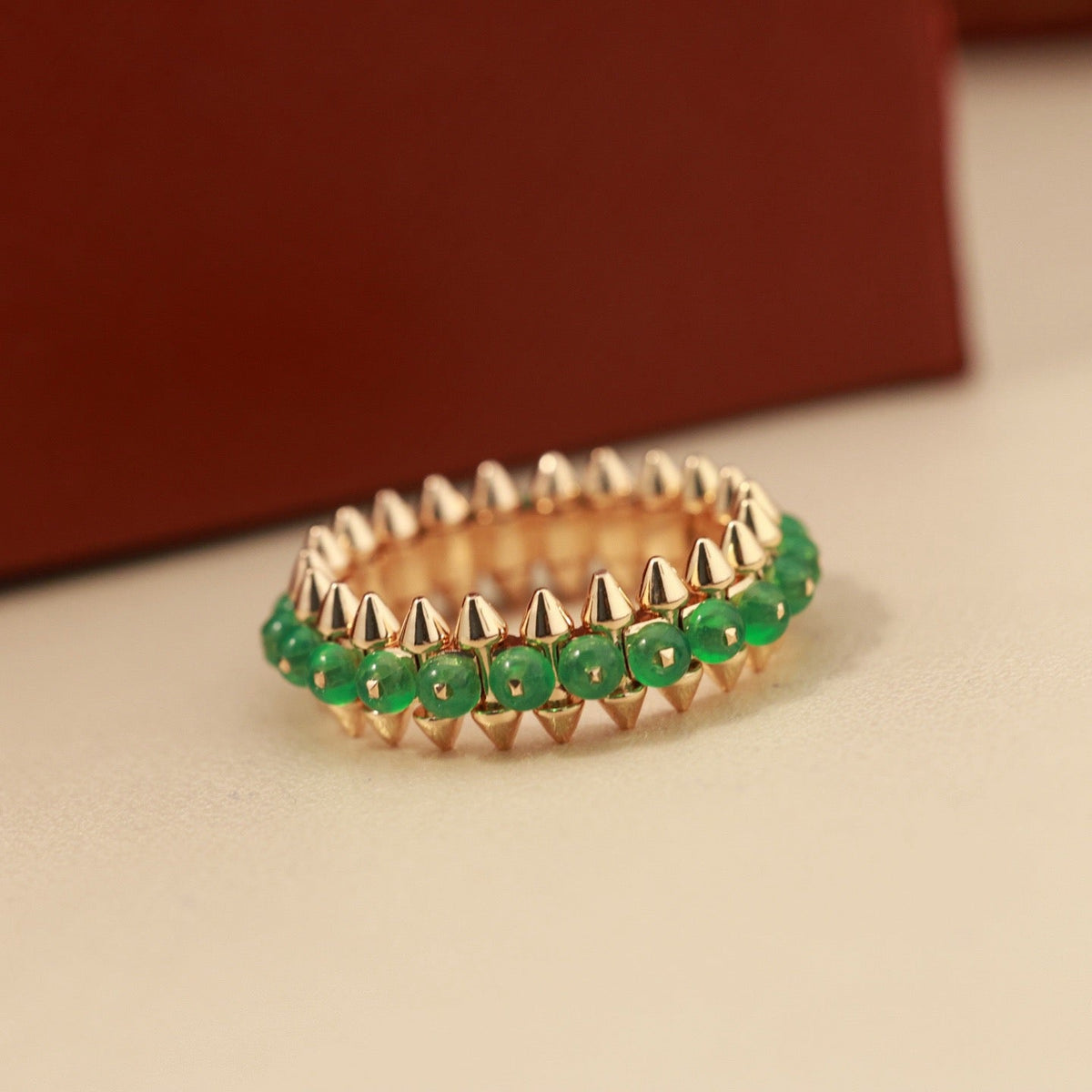 [Rani Jewelry] CLASH 7.9MM AGATE CHALCEDONY RING