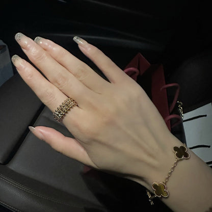 [Rani Jewelry] CLASH 9.2MM DOUBLE ROW RING