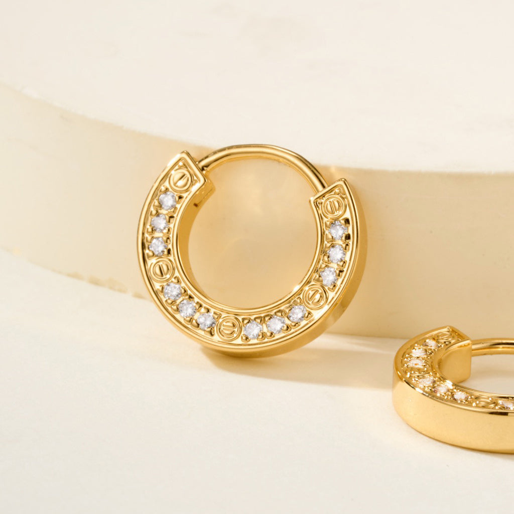 [Rani Jewelry] LOVE DIAMOND EARRINGS