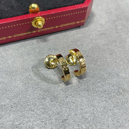 [Rani Jewelry] LOVE EARRINGS 2.65 MM NO DIAMOND SMALL