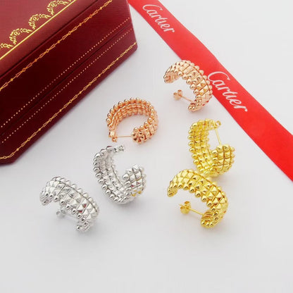 [Rani Jewelry] CLASH 9.2MM DOUBLE ROW EARRINGS