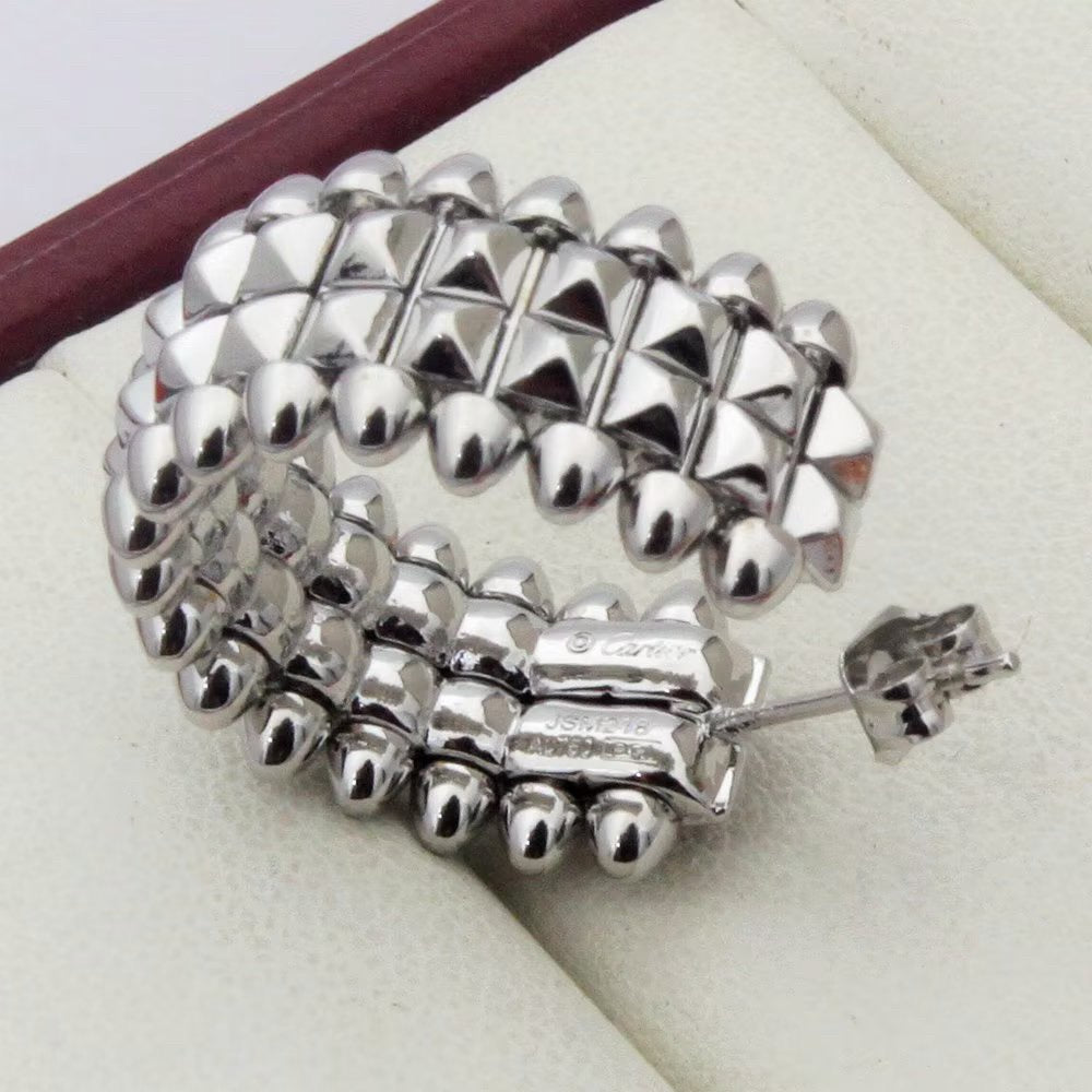 [Rani Jewelry] CLASH 9.2MM DOUBLE ROW EARRINGS