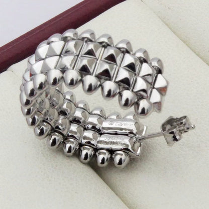 [Rani Jewelry] CLASH 9.2MM DOUBLE ROW EARRINGS