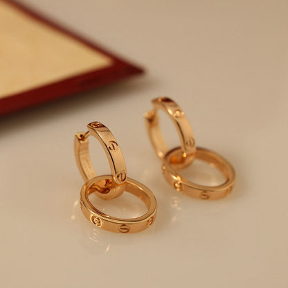 [Rani Jewelry] LOVE 3.3MM DANGLE EARRINGS