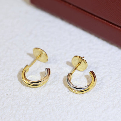 [Rani Jewelry] TRINITY ON DIAMOND MINI EARRINGS