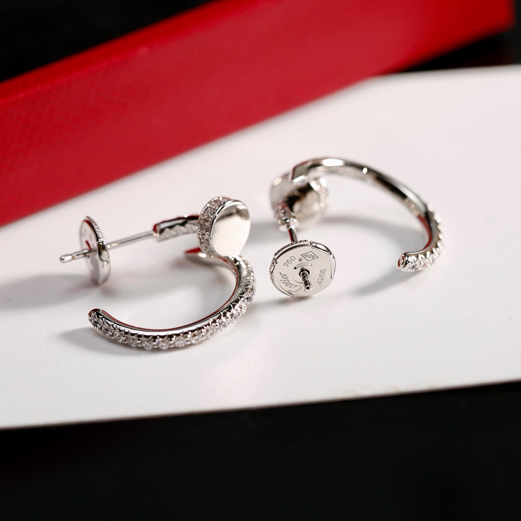[Rani Jewelry] JUSTE FULL DIAMOND SMALL EARRINGS