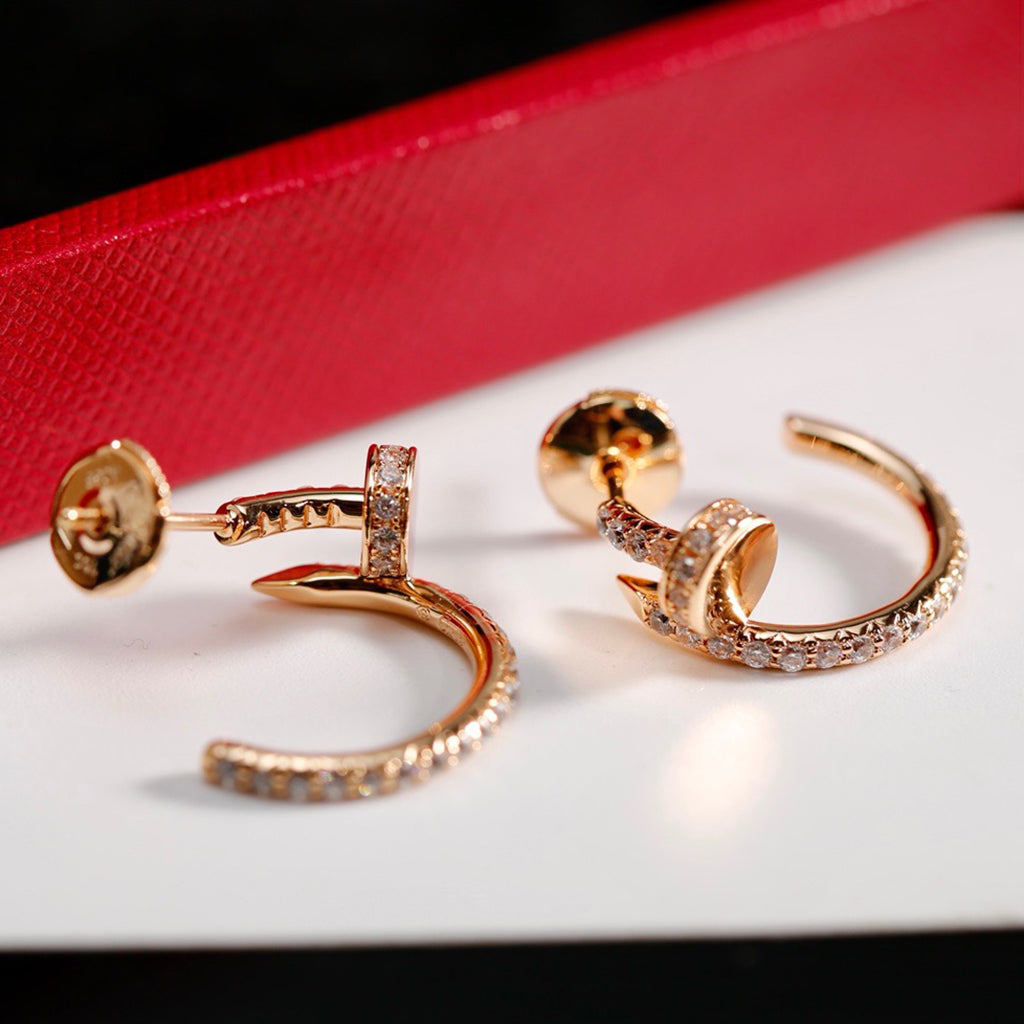 [Rani Jewelry] JUSTE FULL DIAMOND SMALL EARRINGS