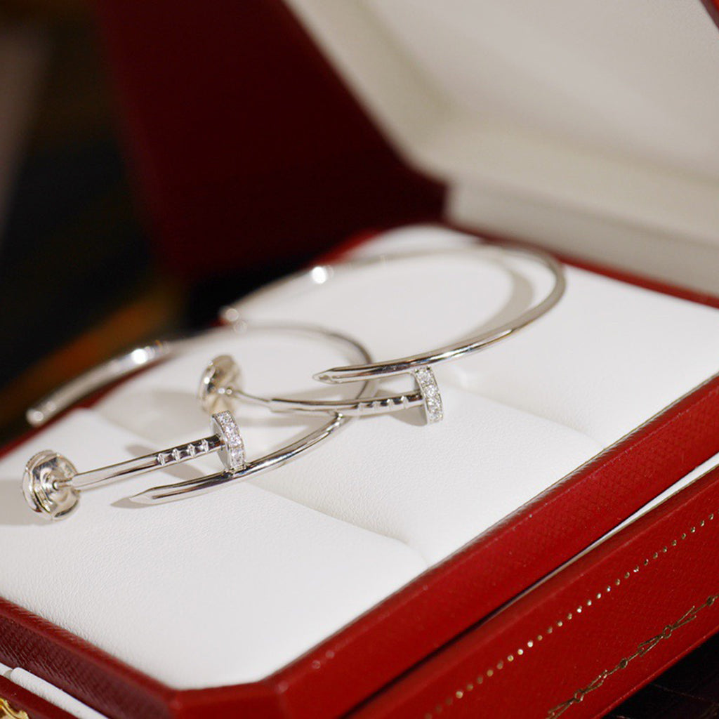 [Rani Jewelry] JUSTE HALF DIAMOND LARGE EARRINGS