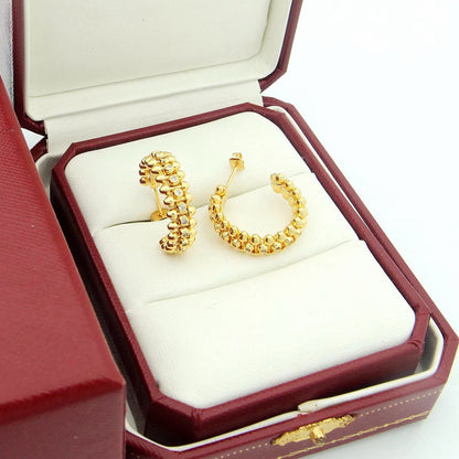 [Rani Jewelry] CLASH FULL DIAMOND MEDIUM EARRINGS
