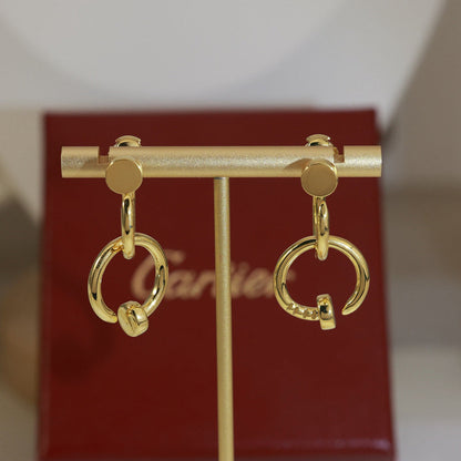 [Rani Jewelry] JUSTE NO DIAMOND DOUBLE EARRINGS