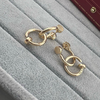[Rani Jewelry] JUSTE NO DIAMOND DOUBLE EARRINGS
