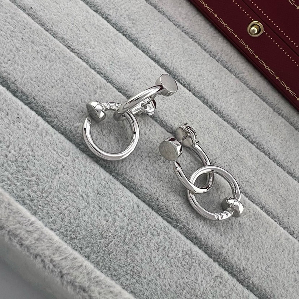 [Rani Jewelry] JUSTE NO DIAMOND DOUBLE EARRINGS
