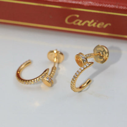 [Rani Jewelry] JUSTE FULL DIAMOND DOUBLE EARRINGS