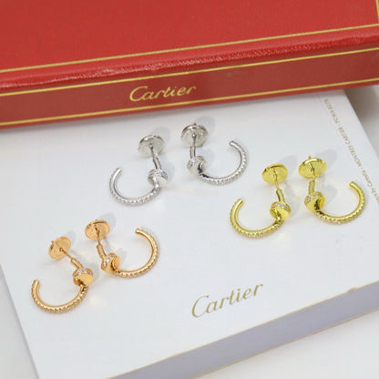 [Rani Jewelry] JUSTE FULL DIAMOND DOUBLE EARRINGS