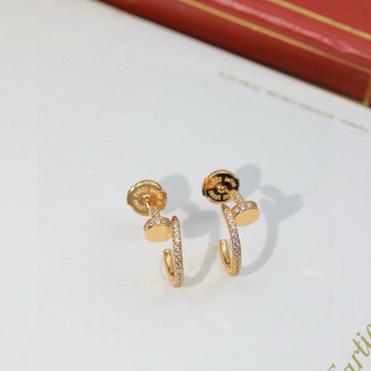 [Rani Jewelry] JUSTE FULL DIAMOND DOUBLE EARRINGS