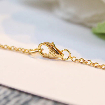 [Rani Jewelry] LOVE DOUBLE RING NECKLACE