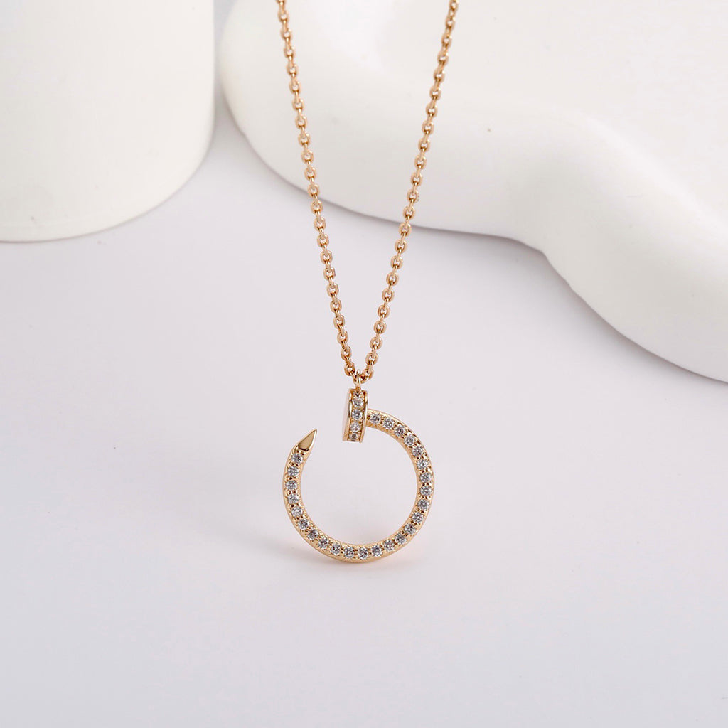 [Rani Jewelry] JUSTE NECKLACE FULL DIAMOND