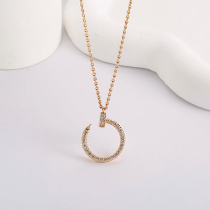 [Rani Jewelry] JUSTE NECKLACE FULL DIAMOND