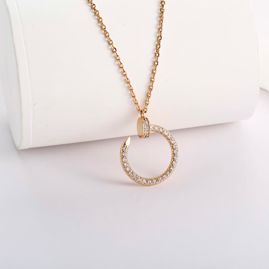 [Rani Jewelry] JUSTE NECKLACE FULL DIAMOND