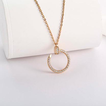 [Rani Jewelry] JUSTE NECKLACE FULL DIAMOND