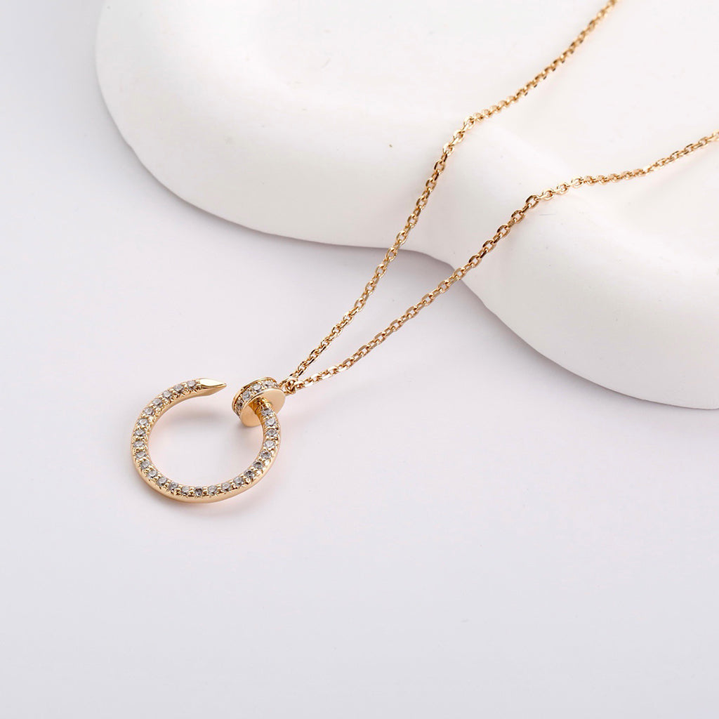 [Rani Jewelry] JUSTE NECKLACE FULL DIAMOND