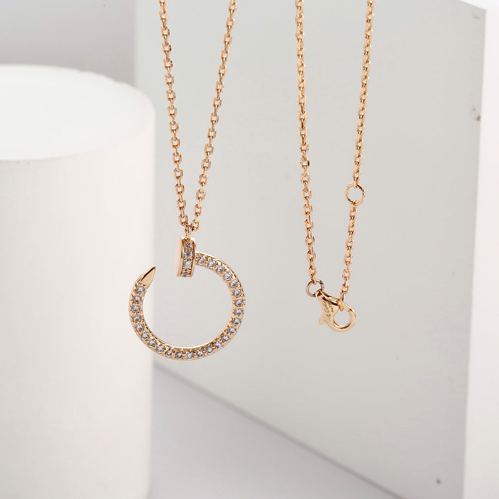 [Rani Jewelry] JUSTE NECKLACE FULL DIAMOND