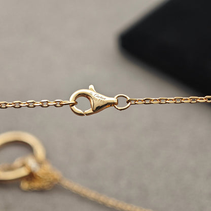 [Rani Jewelry] JUSTE NECKLACE HALF DIAMOND
