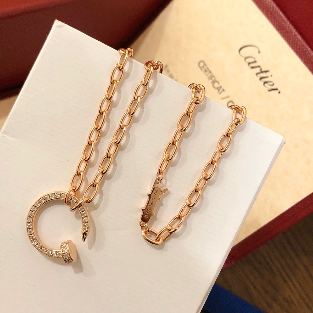 [Rani Jewelry] JUSTE NECKLACE FULL DIAMONDS