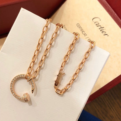 [Rani Jewelry] JUSTE NECKLACE FULL DIAMONDS