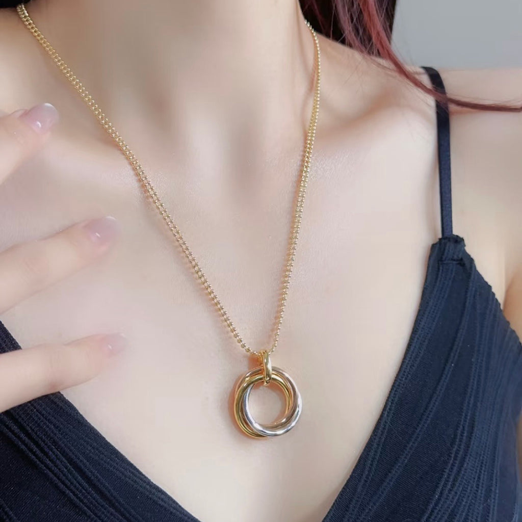 [Rani Jewelry] TRINITY LARGE NECKLACE
