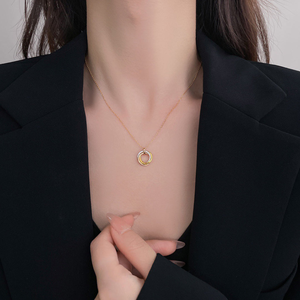[Rani Jewelry] TRINITY SMALL NECKLACE