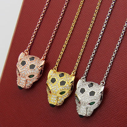 [Rani Jewelry] PANTHERE FULL DIAMOND NECKLACE