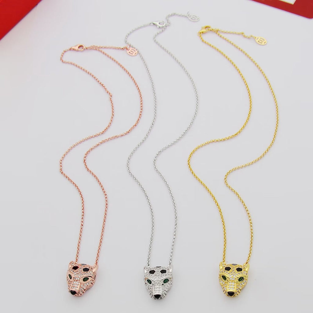 [Rani Jewelry] PANTHERE FULL DIAMOND NECKLACE