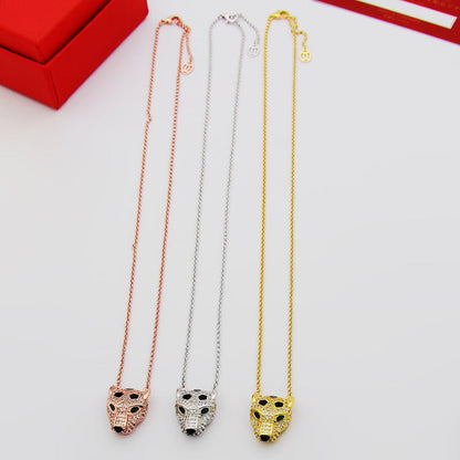 [Rani Jewelry] PANTHERE FULL DIAMOND NECKLACE