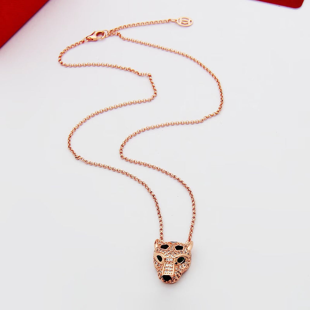 [Rani Jewelry] PANTHERE FULL DIAMOND NECKLACE