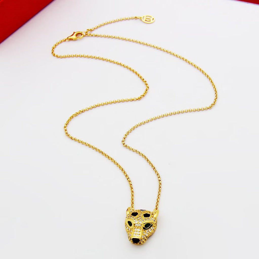 [Rani Jewelry] PANTHERE FULL DIAMOND NECKLACE