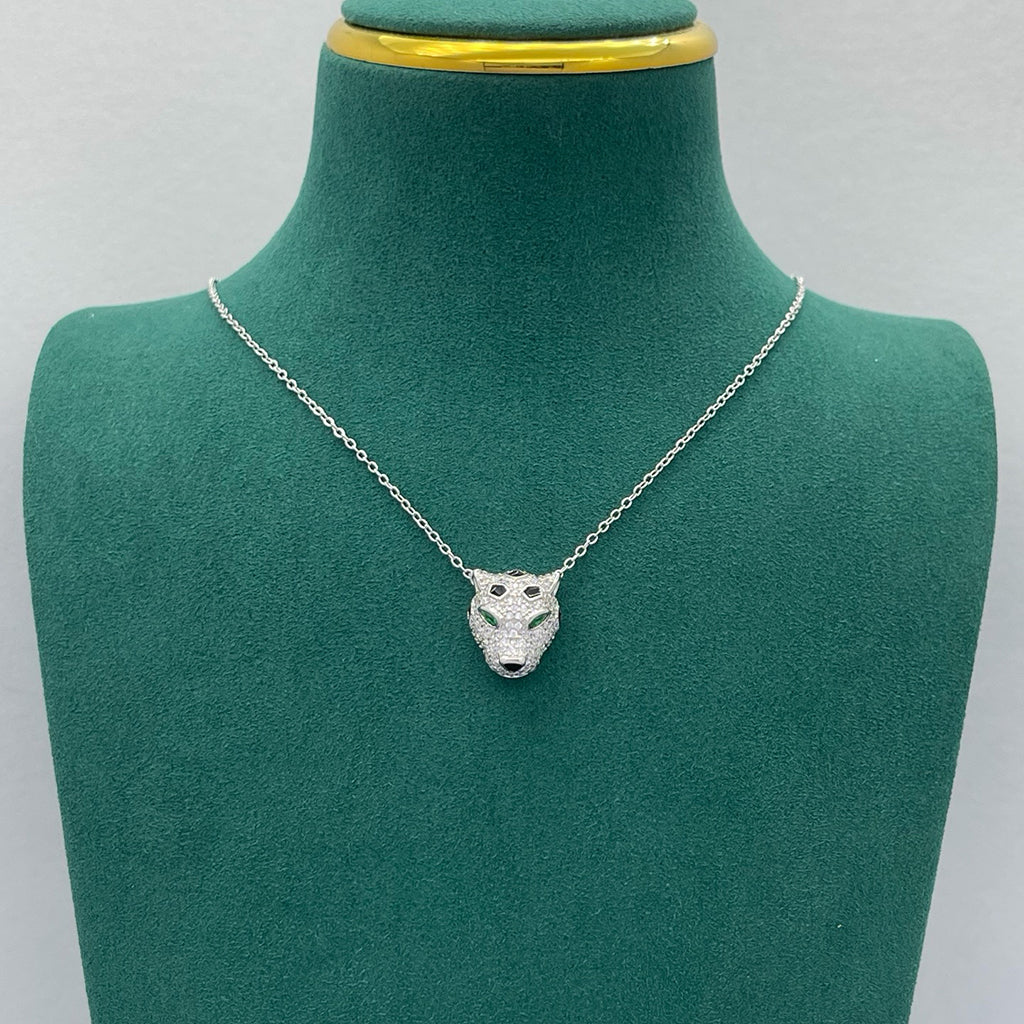 [Rani Jewelry] PANTHERE FULL DIAMOND NECKLACE