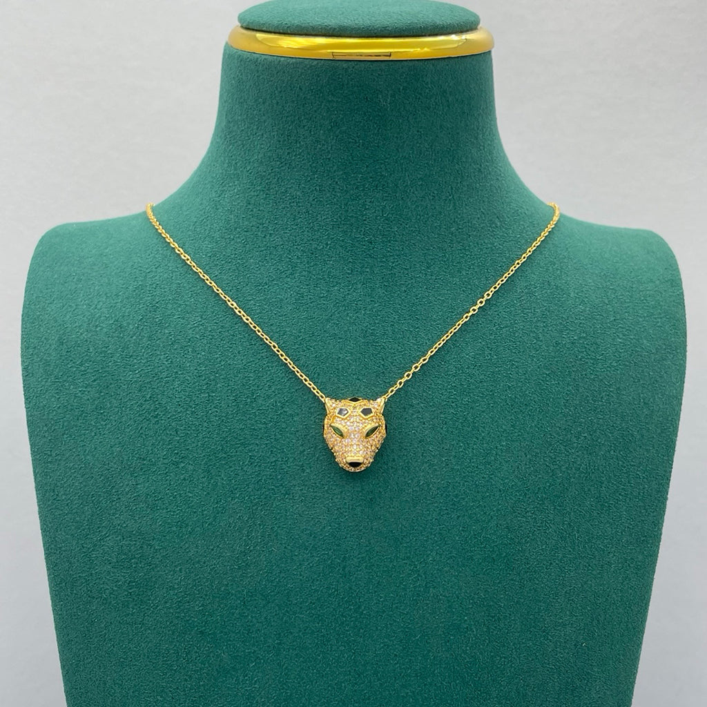 [Rani Jewelry] PANTHERE FULL DIAMOND NECKLACE