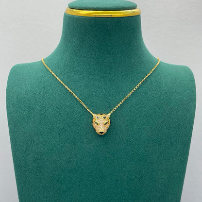 [Rani Jewelry] PANTHERE FULL DIAMOND NECKLACE