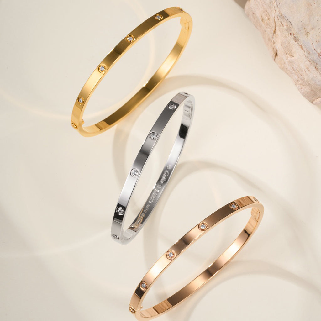[Rani Jewelry] LOVE BRACELET 3.65MM 10 DIAMONDS