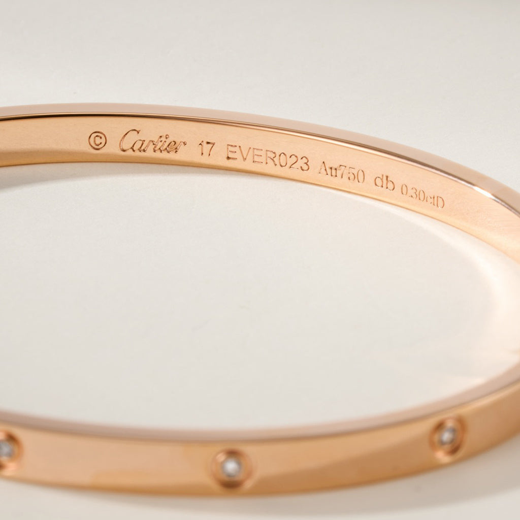 [Rani Jewelry] LOVE BRACELET 3.65MM 10 DIAMONDS