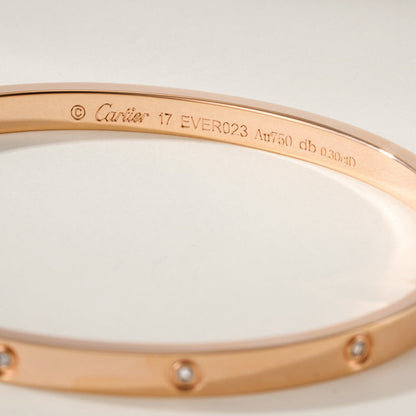 [Rani Jewelry] LOVE BRACELET 3.65MM 10 DIAMONDS