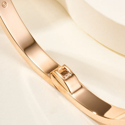 [Rani Jewelry] LOVE BRACELET 4.8MM DIAMOND-PAVED