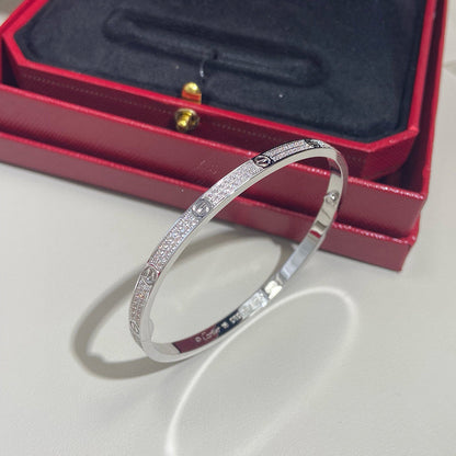 [Rani Jewelry] LOVE BRACELET 3.65MM DIAMOND-PAVED
