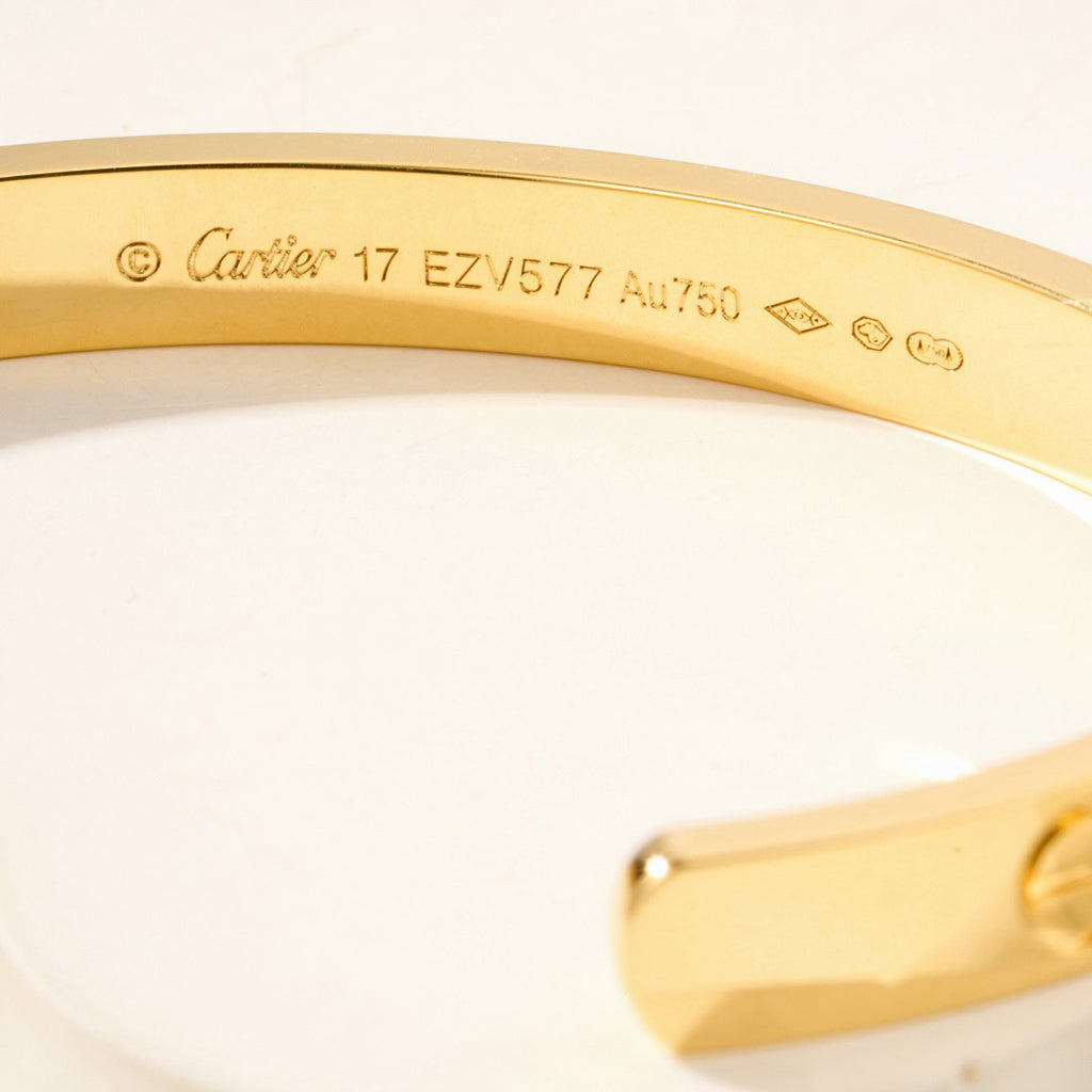 [Rani Jewelry] LOVE BRACELET 6.1MM OPEN CUFF