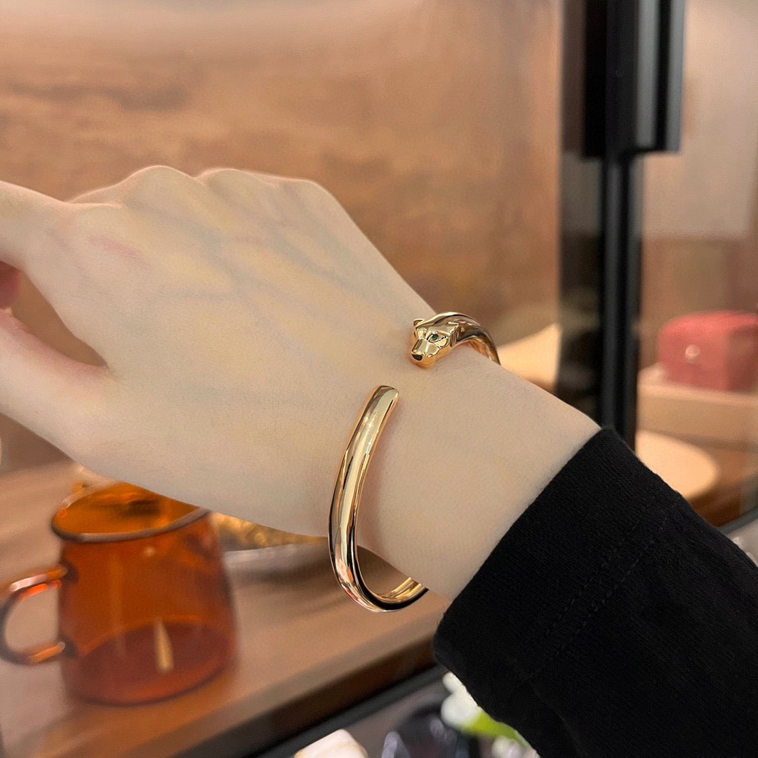 [Rani Jewelry] PANTHERE OPEN BRACELET